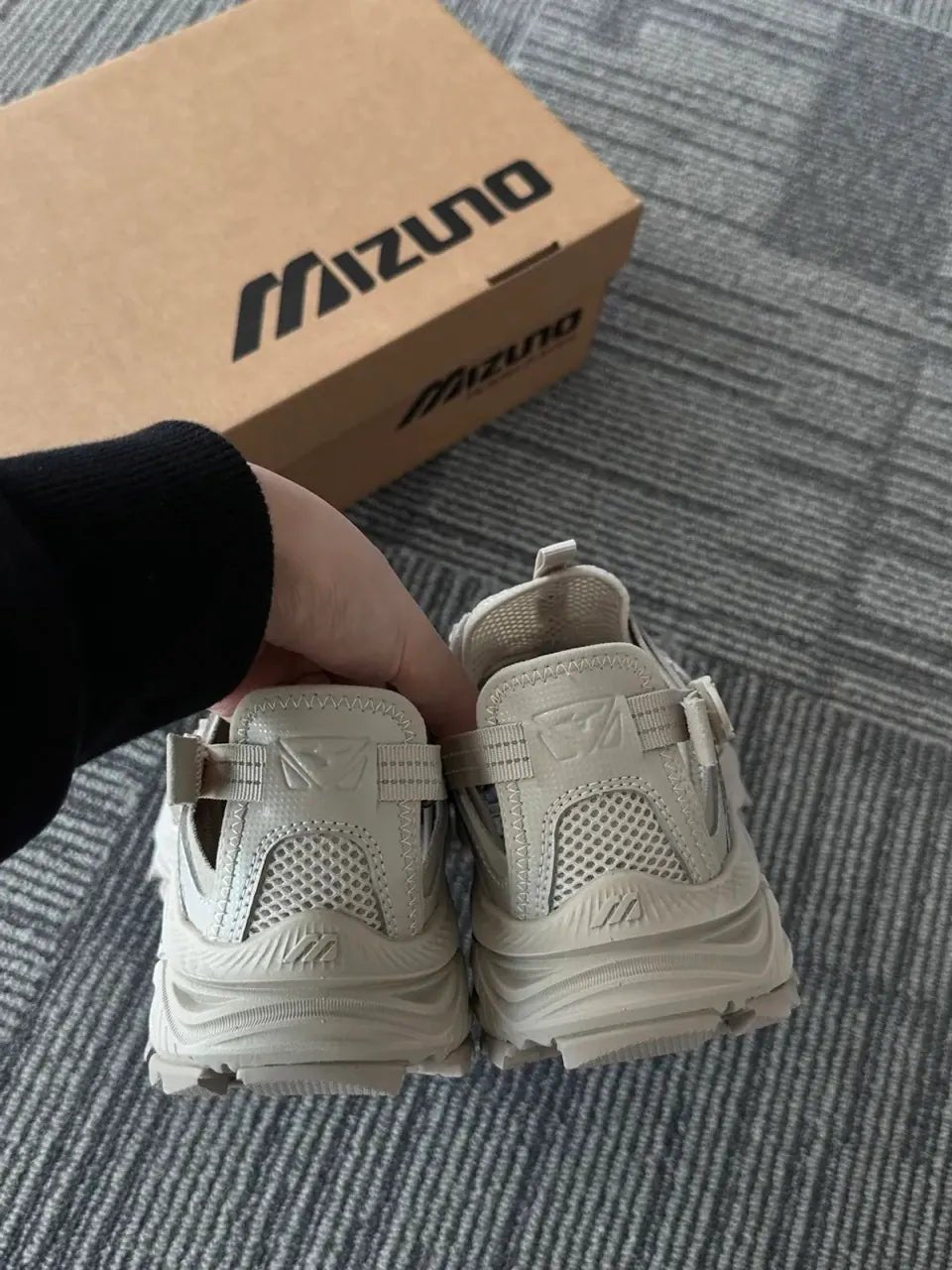 MIZUNO RACER TRAIL SE 奶茶灰 D1GH241905 - HADNES