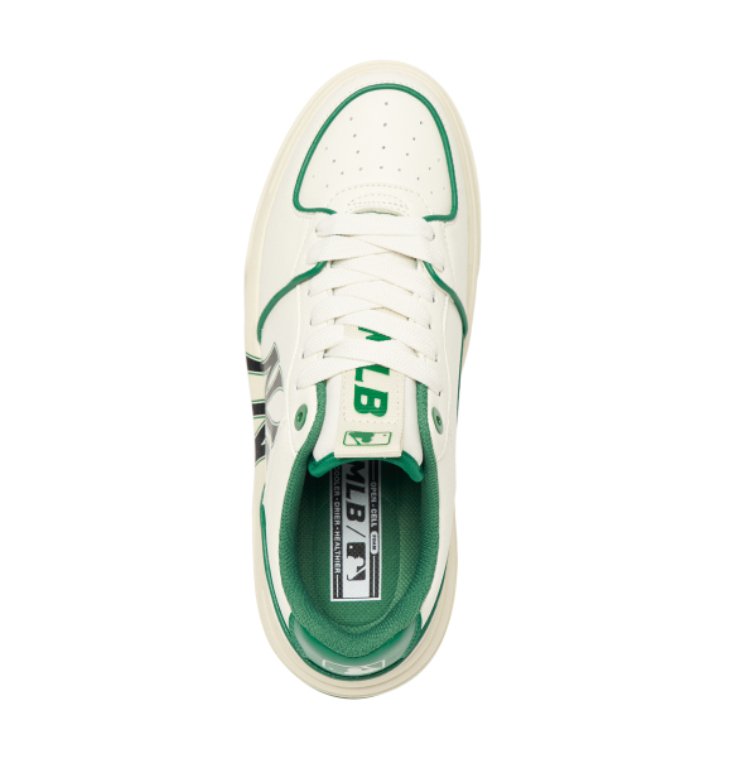 超人氣! Mlb Chunky Liner White Green - HADNUS