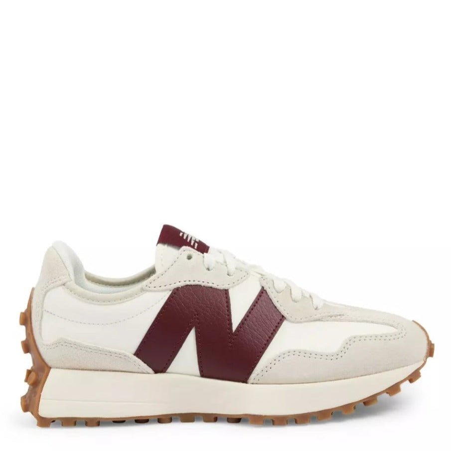 New Balance 327 Moonbeam Classic Burgundy - HADNUS