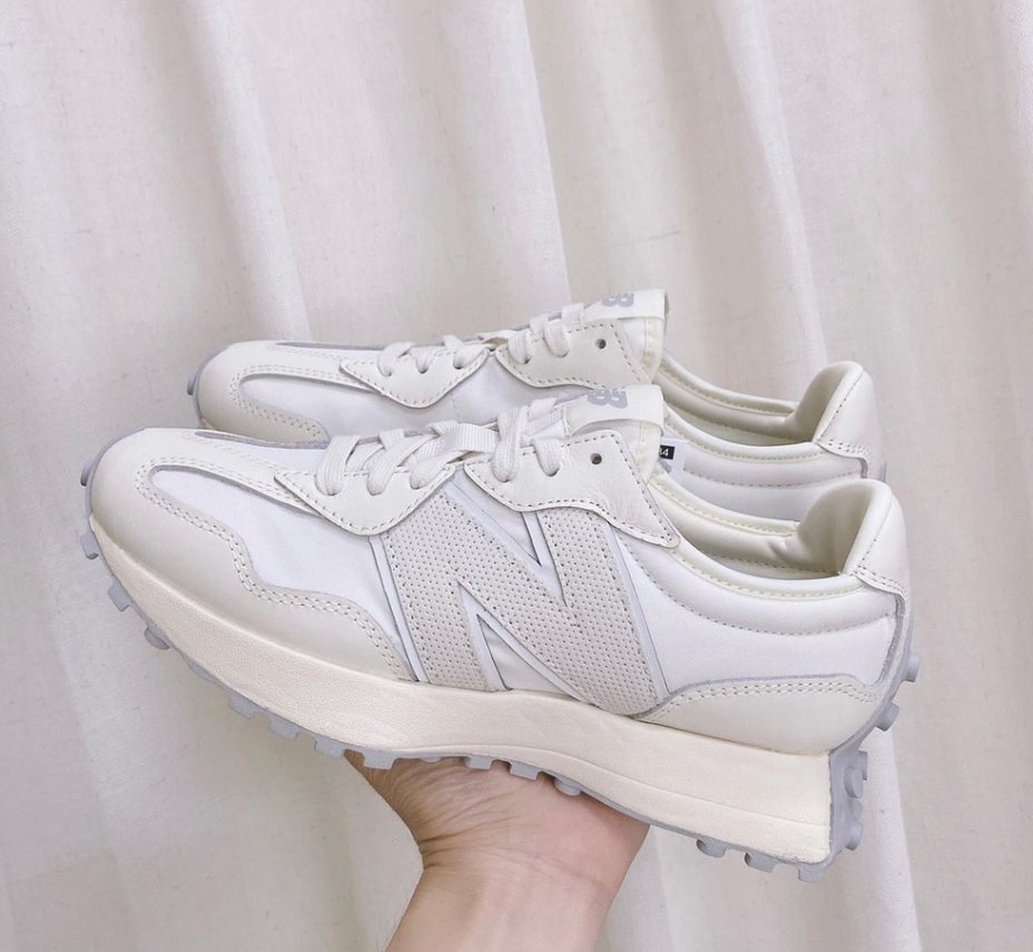 日本限定! New Balance 327 White Pack 杏仁牛奶 - HADNUS