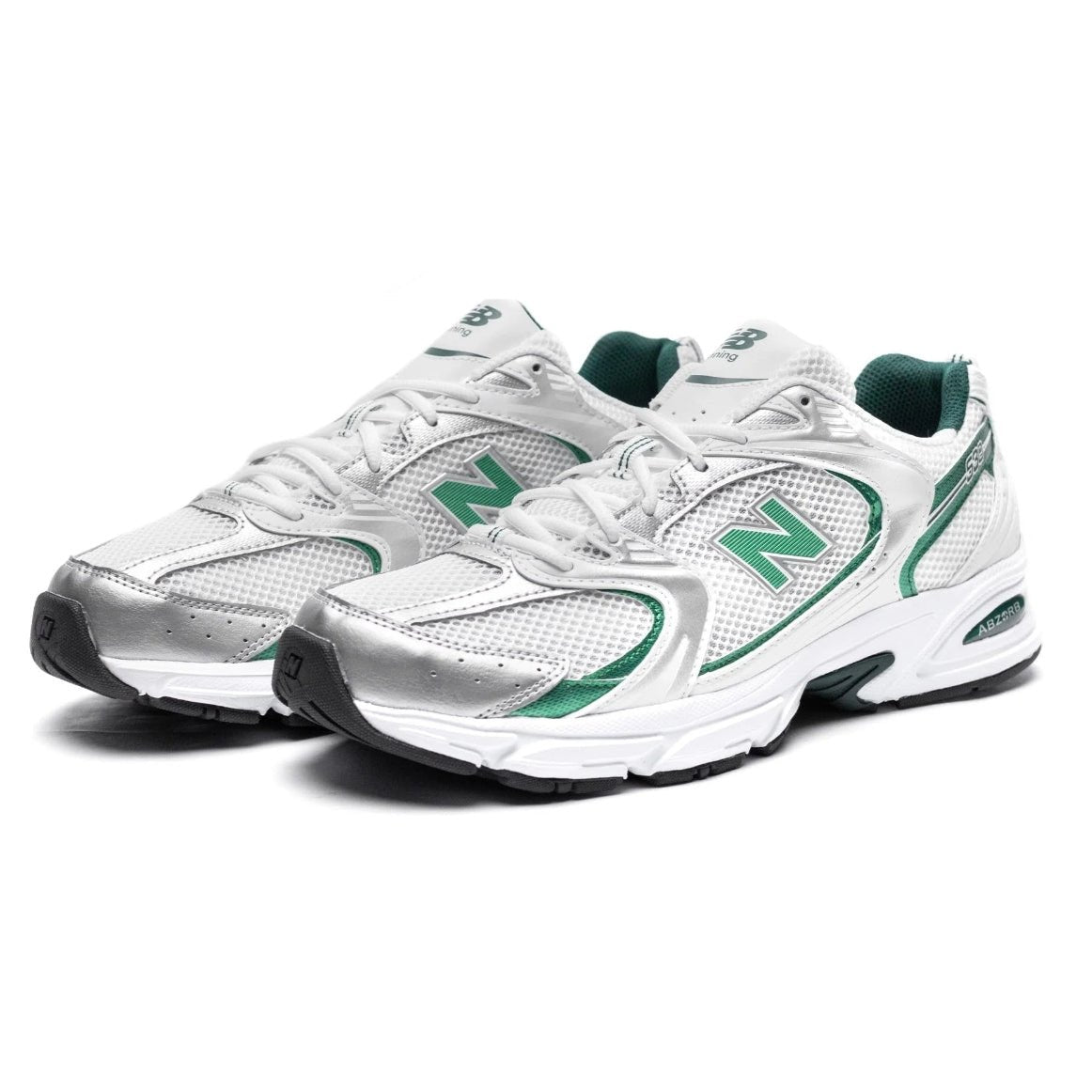 [清倉特惠]New Balance 530 White Silver Green - HADNUS