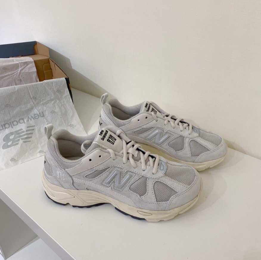 【現貨】New Balance 878 奶油灰 CM878MA1 - HADNUS