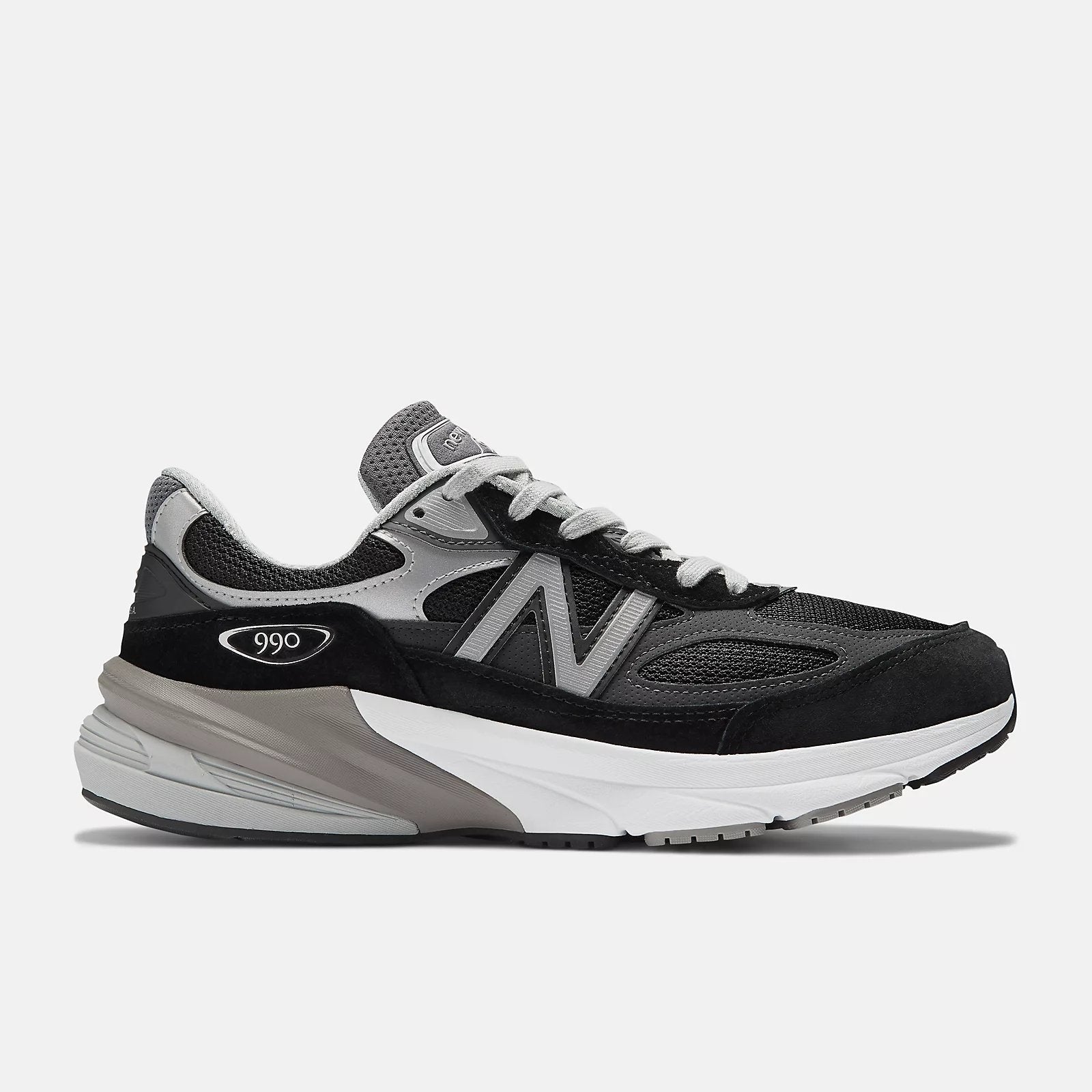 New Balance 990v6 Black Grey - HADNUS