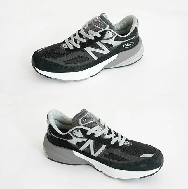 New Balance 990v6 Black Grey - HADNUS