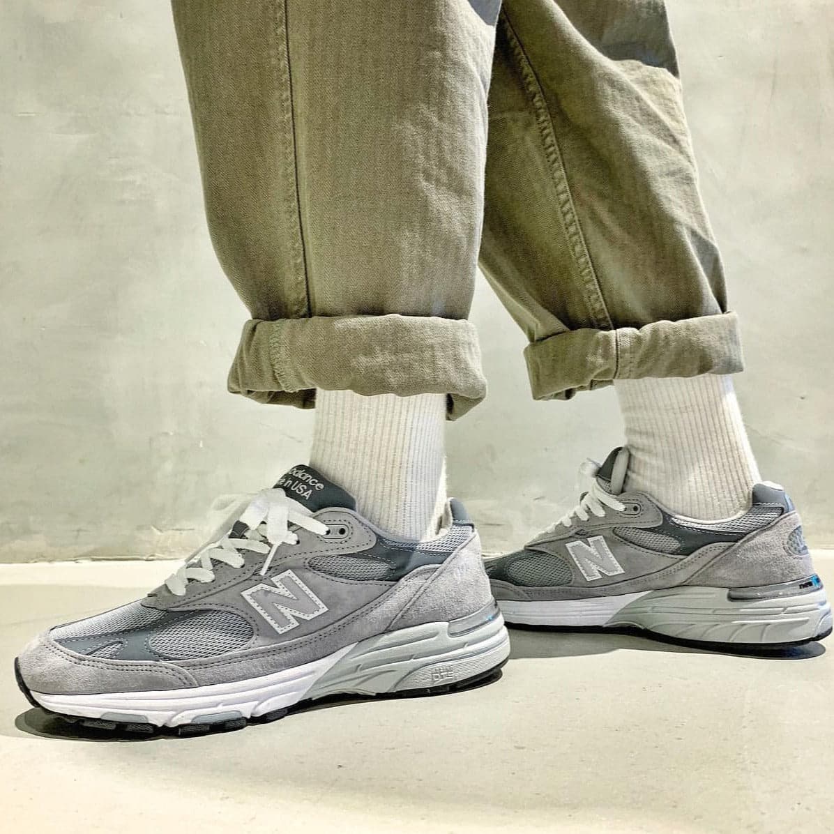 New Balance 993gl Castlerock Grey HADNUS