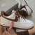 Nike Air Force 1 07 White/Pecan Brown - HADNUS