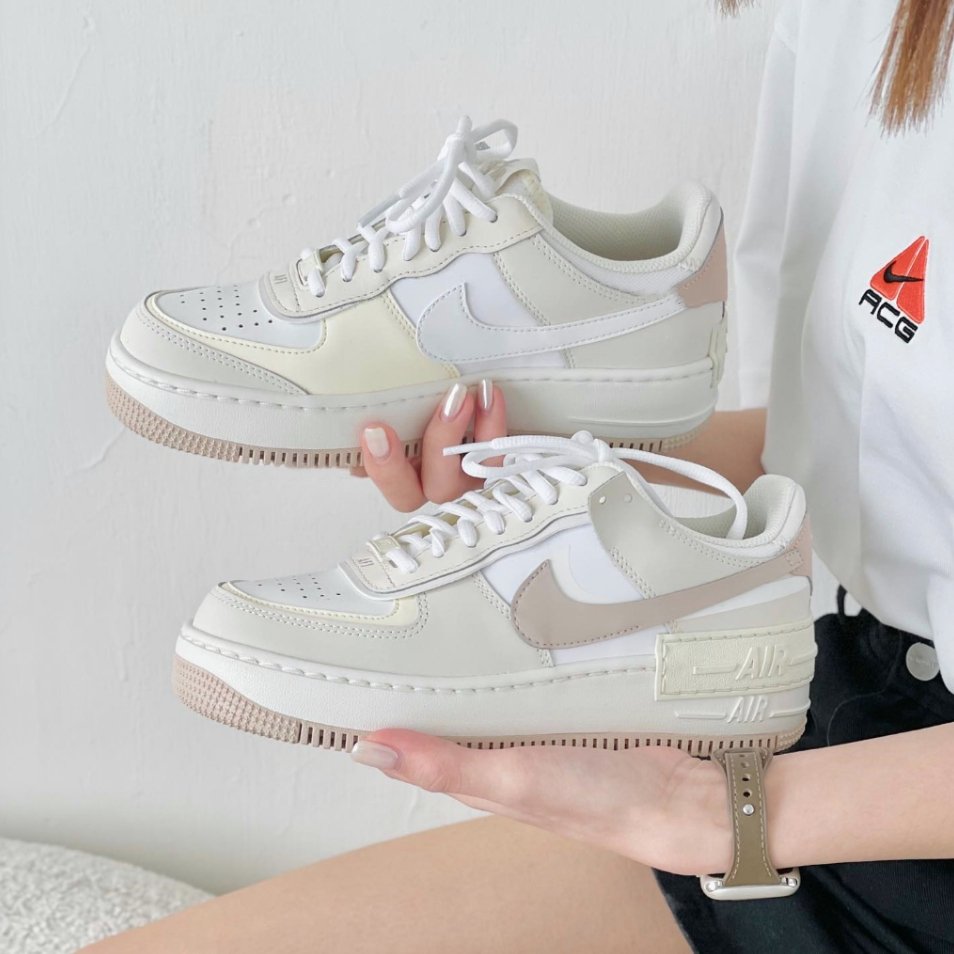【清倉特惠】Nike Air Force 1 奶油白 - HADNUS
