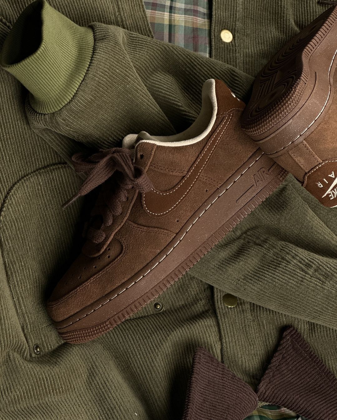 NIKE AIR FORCE 1 CACAO WOW 可可棕 - HADNUS