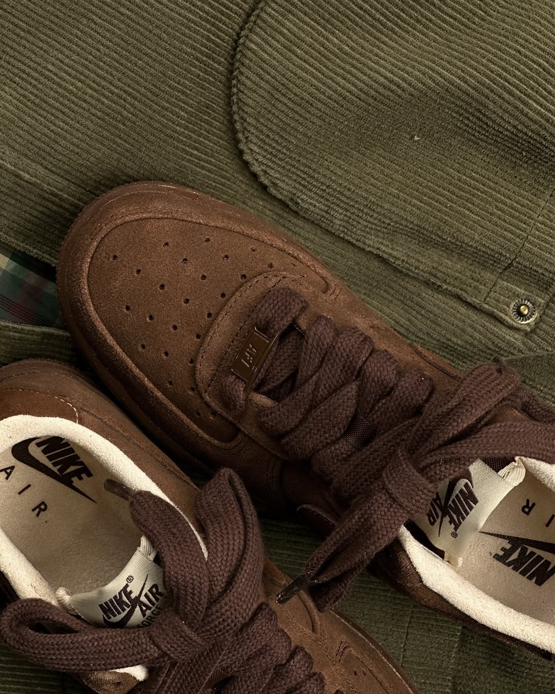 NIKE AIR FORCE 1 CACAO WOW 可可棕 - HADNUS