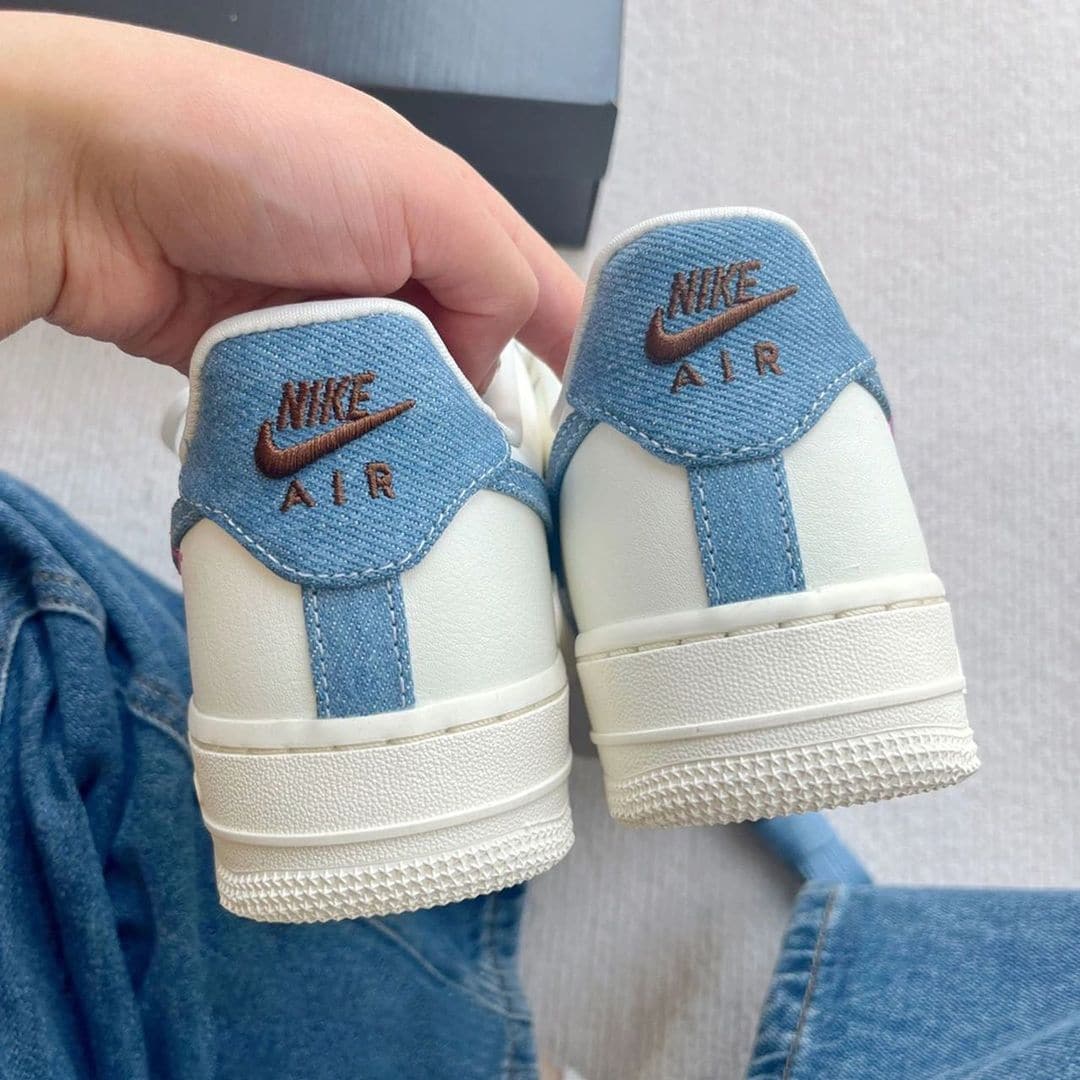 Nike Air Force 1 Denim Blue 小香風 - HADNUS