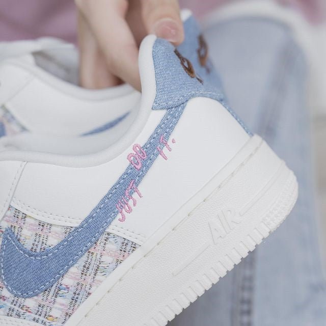 Nike Air Force 1 Denim Blue 小香風 - HADNUS