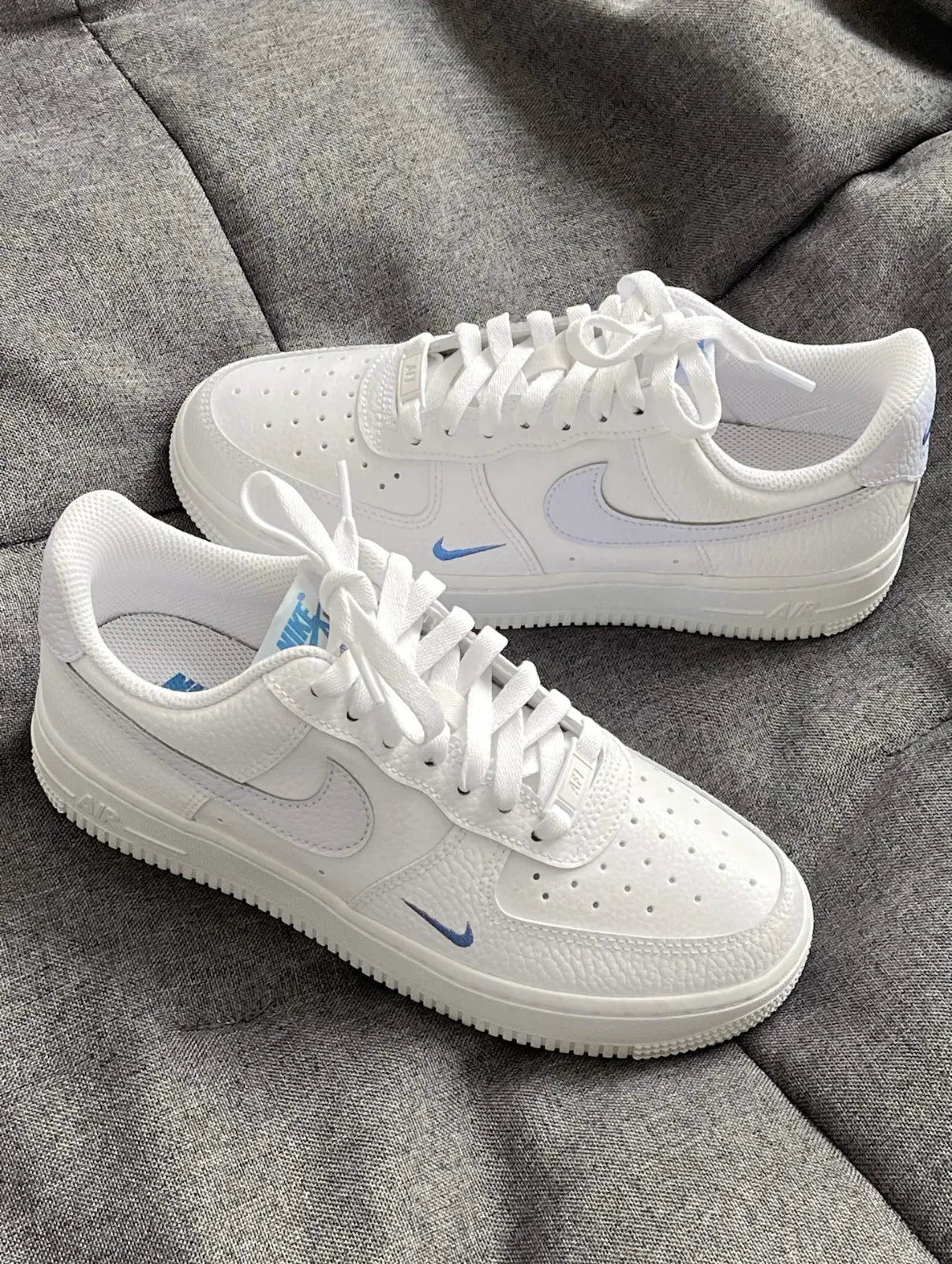 Nike Air Force 1 Low (WMNS) White Blue HV2511 - 100 - HADNES