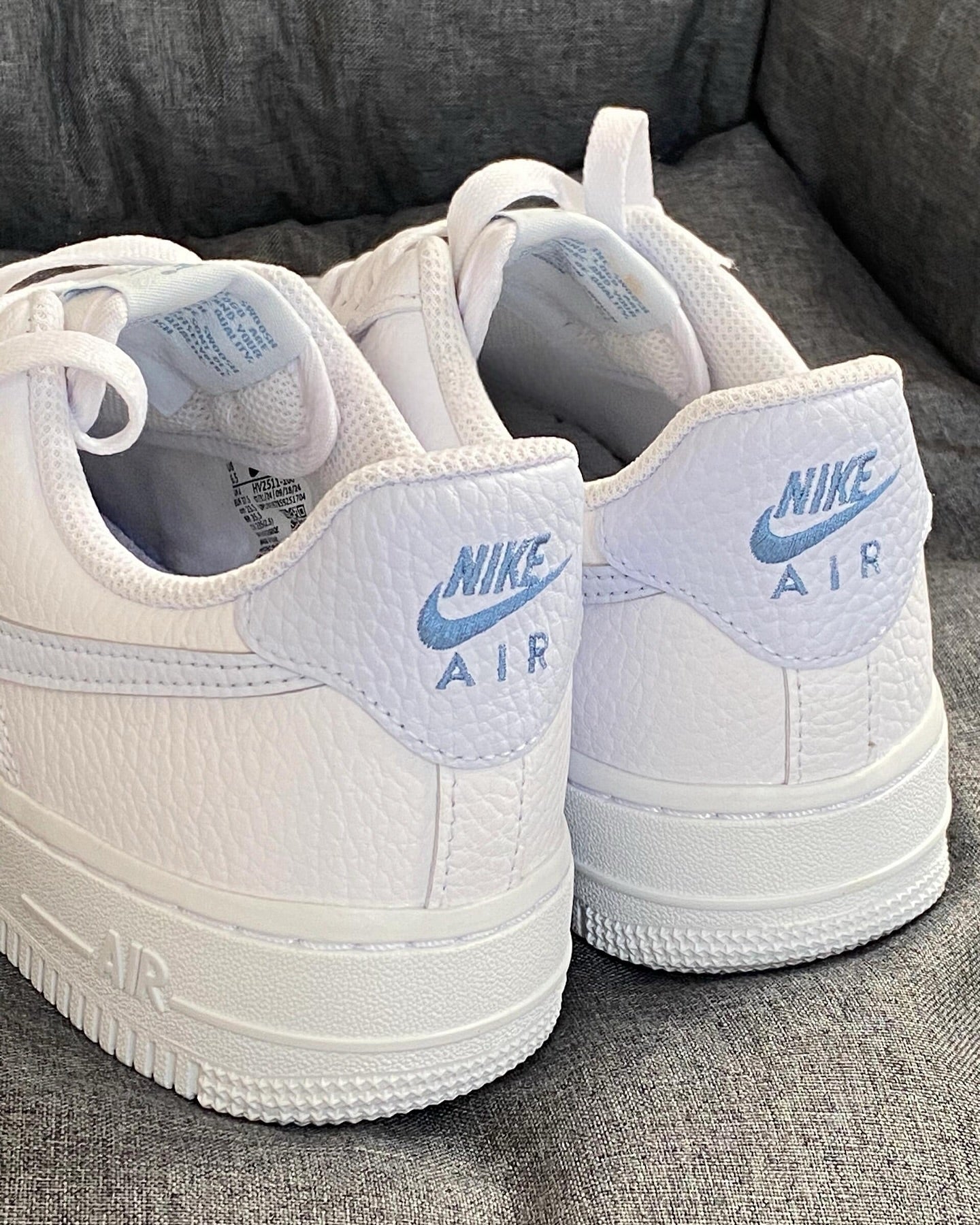 Nike Air Force 1 Low (WMNS) White Blue HV2511 - 100 - HADNES