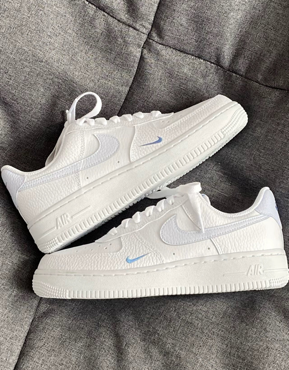 Nike Air Force 1 Low (WMNS) White Blue HV2511 - 100 - HADNES