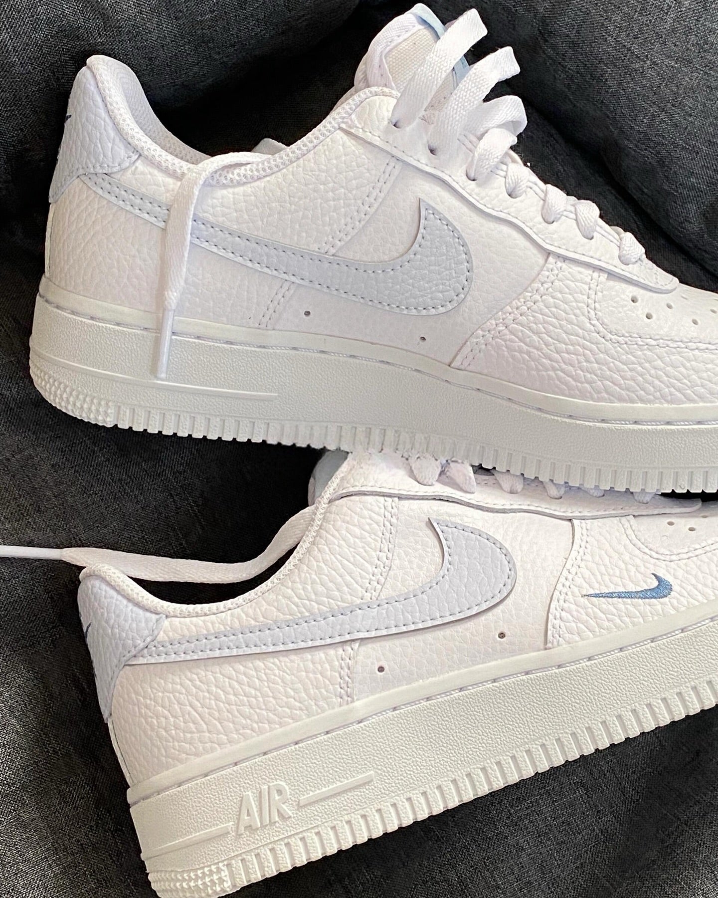 Nike Air Force 1 Low (WMNS) White Blue HV2511 - 100 - HADNES