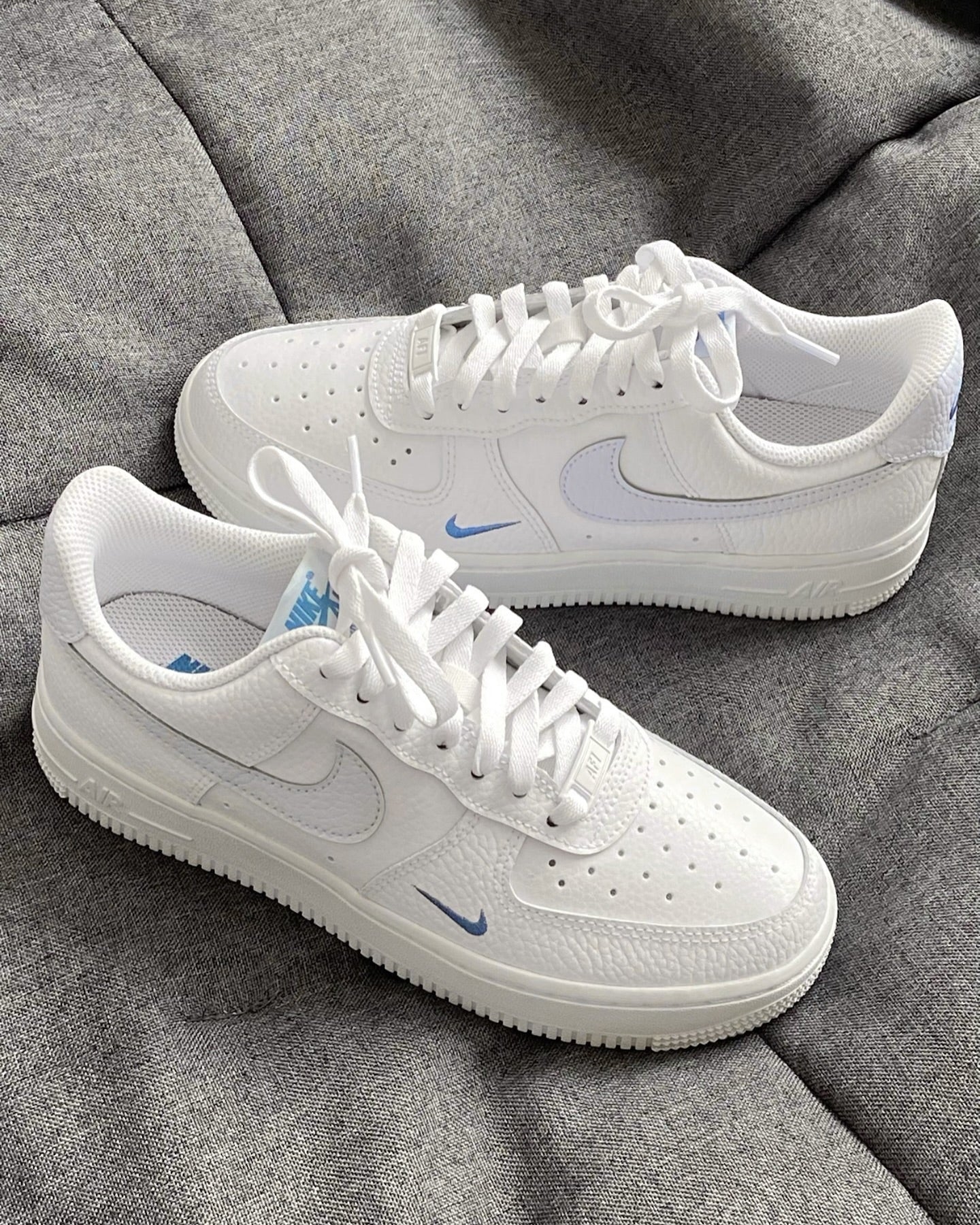 Nike Air Force 1 Low (WMNS) White Blue HV2511 - 100 - HADNES