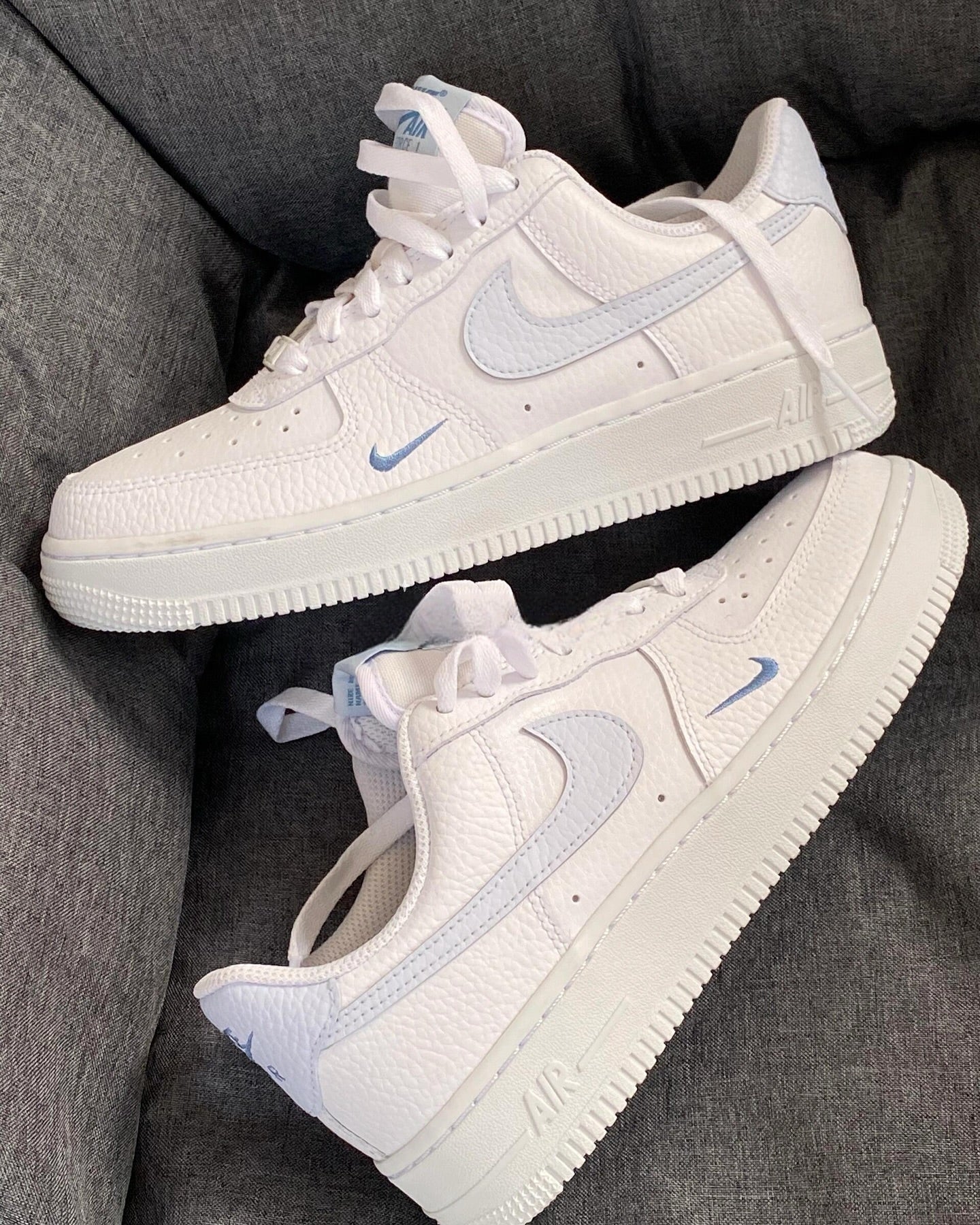 Nike Air Force 1 Low (WMNS) White Blue HV2511 - 100 - HADNES