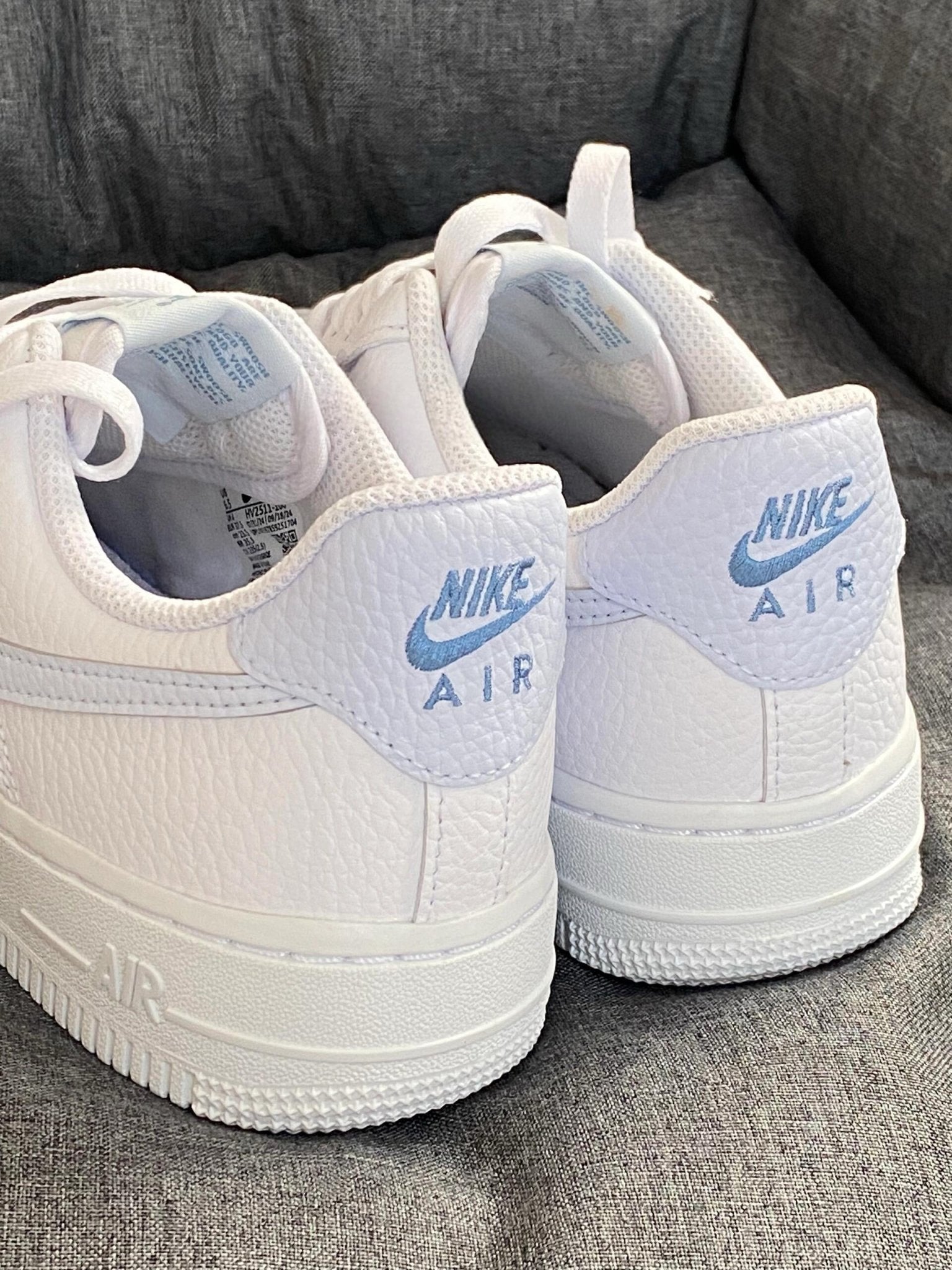 Nike Air Force 1 Low (WMNS) White Blue HV2511 - 100 - HADNES