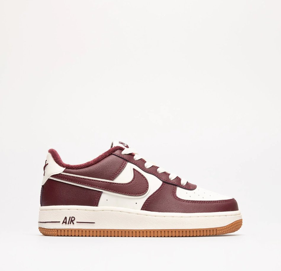 [現貨]Nike Air Force 1 Lv8 酒紅餅乾 - HADNUS