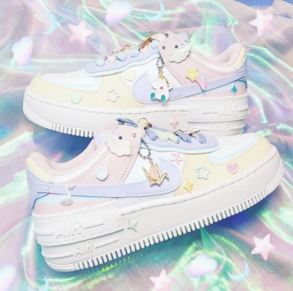 【清倉特惠】Nike Air Force 1 Shadow 馬卡龍色 - HADNUS