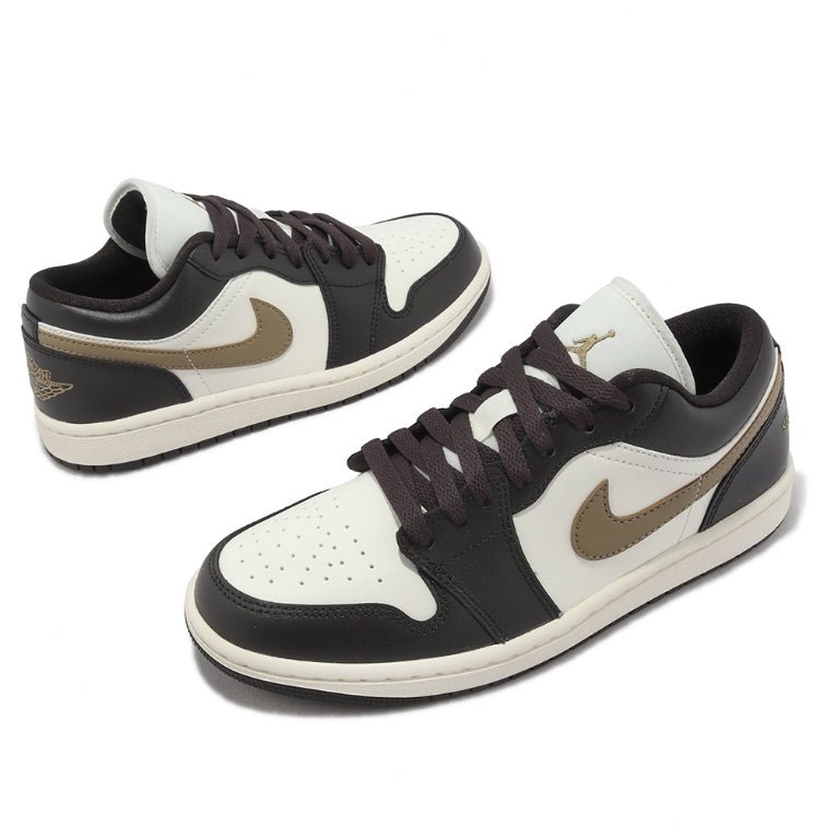 Nike Air Jordan 1 Low 摩卡棕 - HADNUS