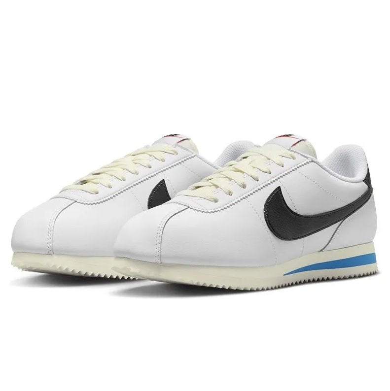 Nike Cortez Leather Wmns "White Black" - HADNUS