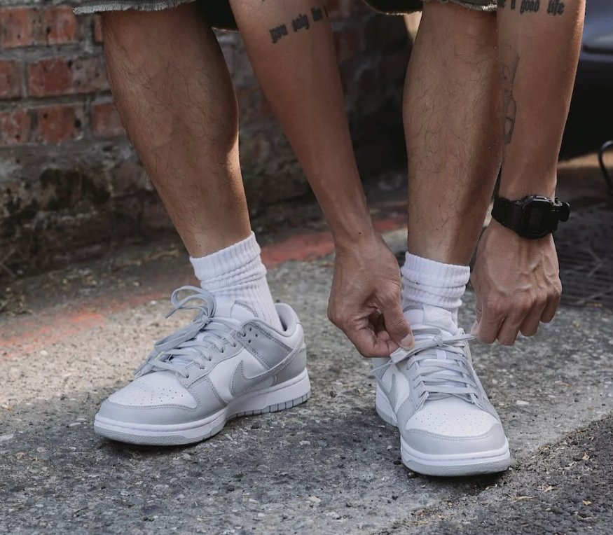 【現貨】Nike Dunk Low Grey Fog - HADNUS