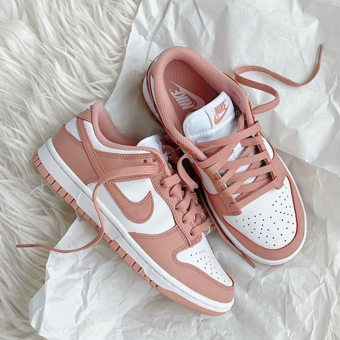 Nike Dunk Low Rose Whisper 玫瑰粉 - HADNUS