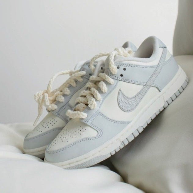 Nike Dunk Low Sail Aura 浮雕灰白 - HADNUS