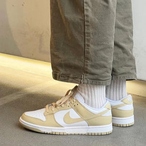 Nike Dunk Low Team Gold and White - HADNUS