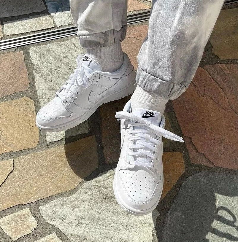 Nike Dunk Low Triple White - HADNUS