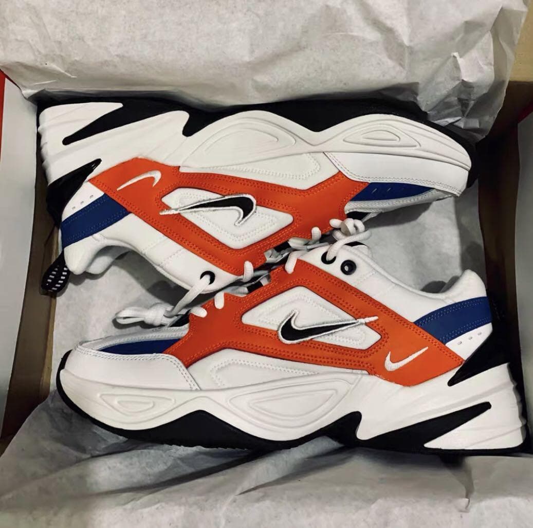 現貨 - Nike M2k Tekno Black/Orange - HADNUS