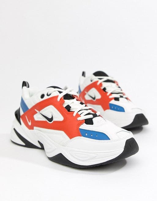 現貨 - Nike M2k Tekno Black/Orange - HADNUS