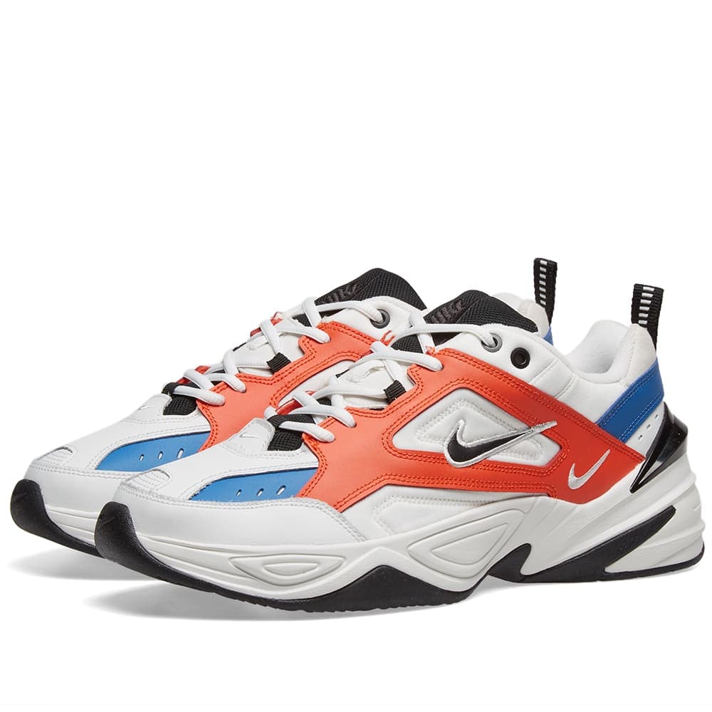 現貨 - Nike M2k Tekno Black/Orange - HADNUS