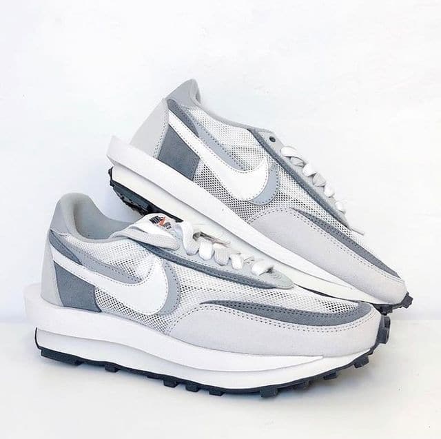 Nike Sacai X Ldwaffle “wolf Grey” - HADNUS