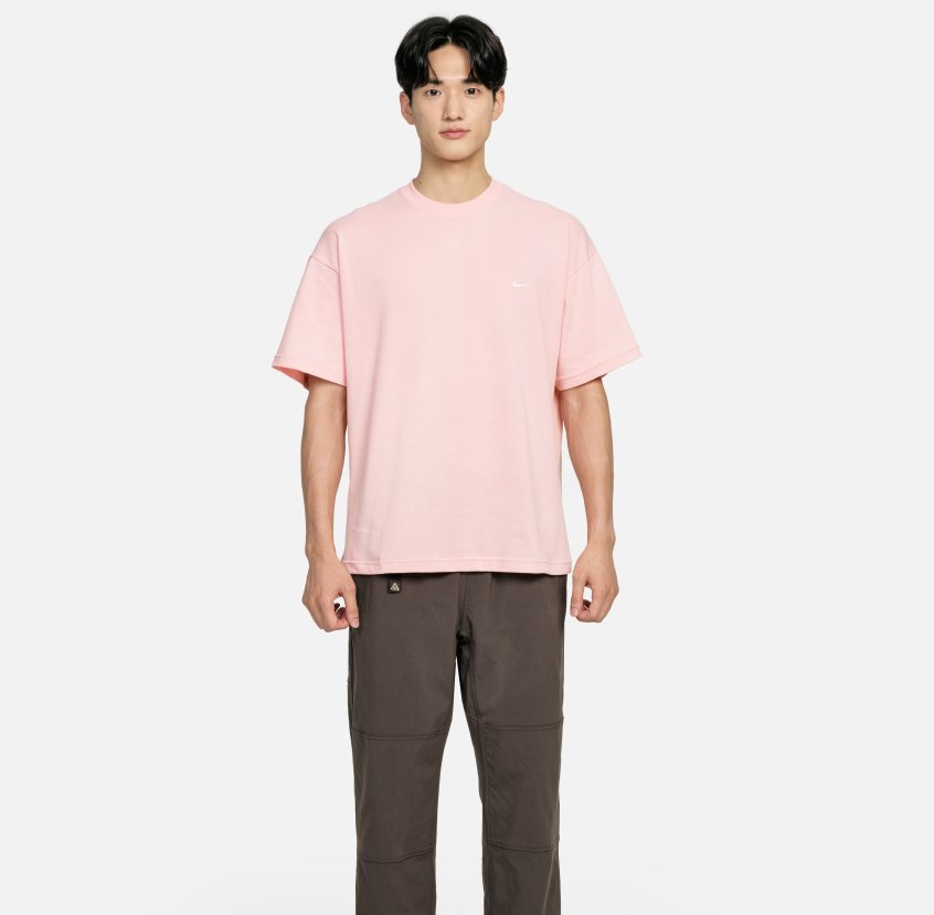 Nike Solo Swoosh Tee - Pink - HADNUS