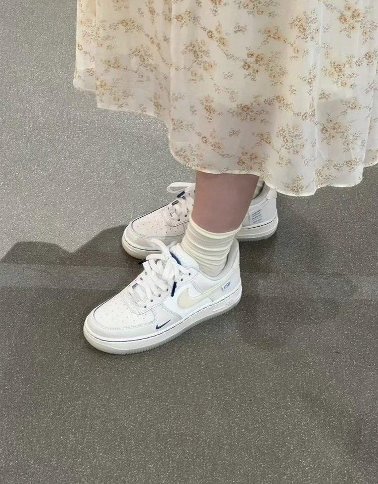 [清倉特惠]Nike W Air Force 1 07 Lx "White Sail Blue" - HADNUS