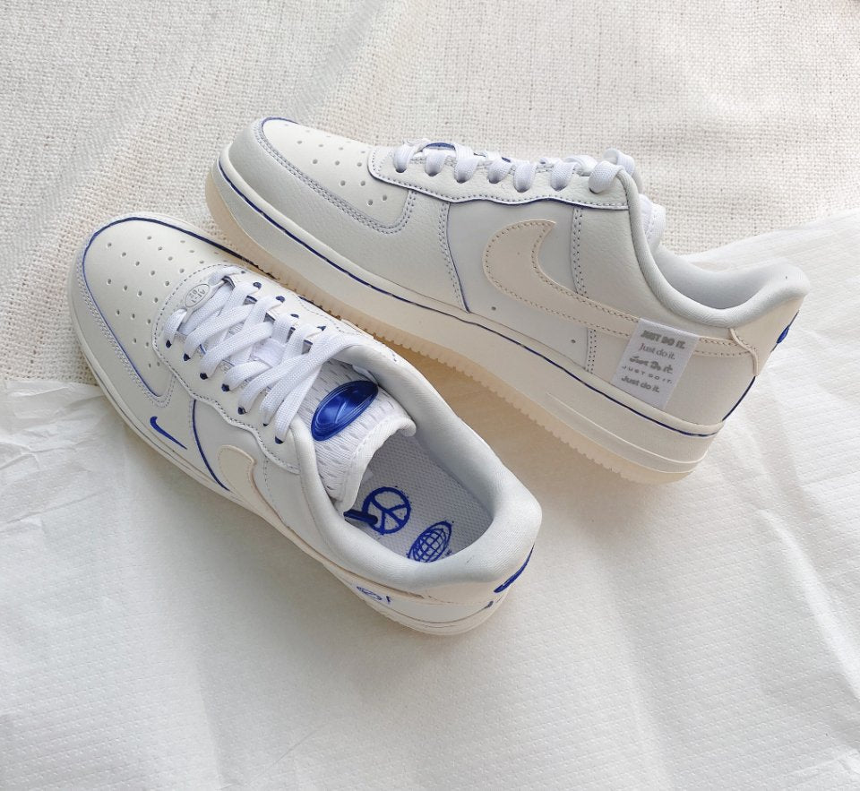 [清倉特惠]Nike W Air Force 1 07 Lx "White Sail Blue" - HADNUS