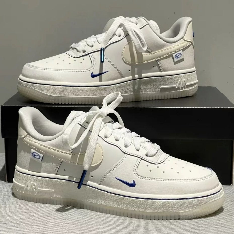 Nike W Air Force 1 07 Lx "White Sail Blue" - HADNUS