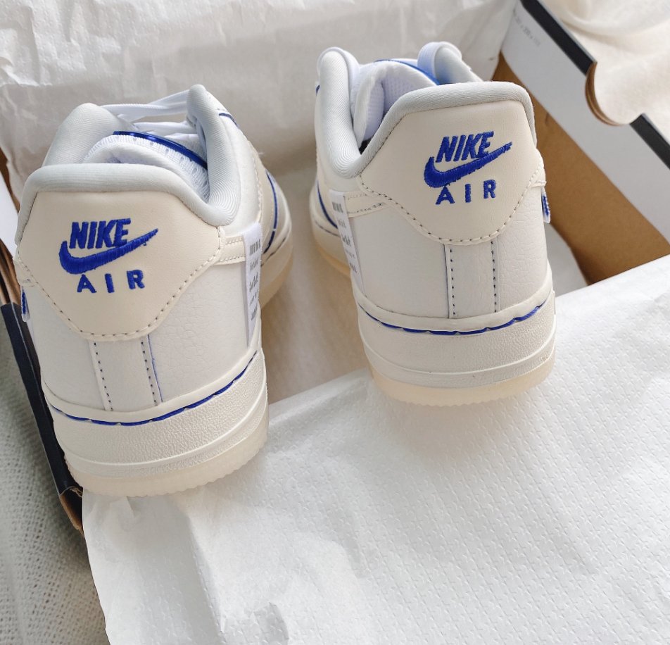 [清倉特惠]Nike W Air Force 1 07 Lx "White Sail Blue" - HADNUS