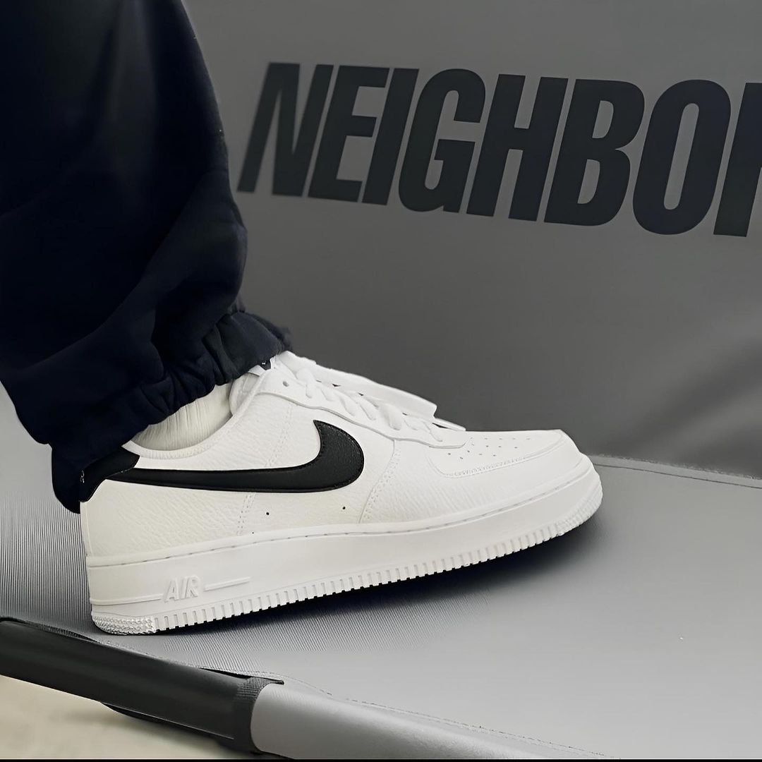 【清倉特惠】Nike W Air Force 1 07 White Black - HADNUS