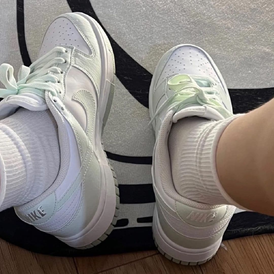 【現貨】Nike Wmns Dunk Low White Mint - HADNUS