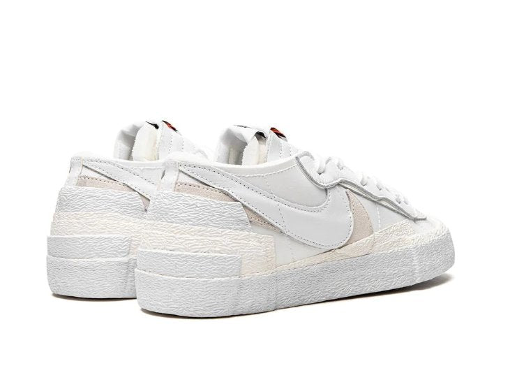 Nike x Sacai Blazer Low "White Patent Leather" - HADNUS