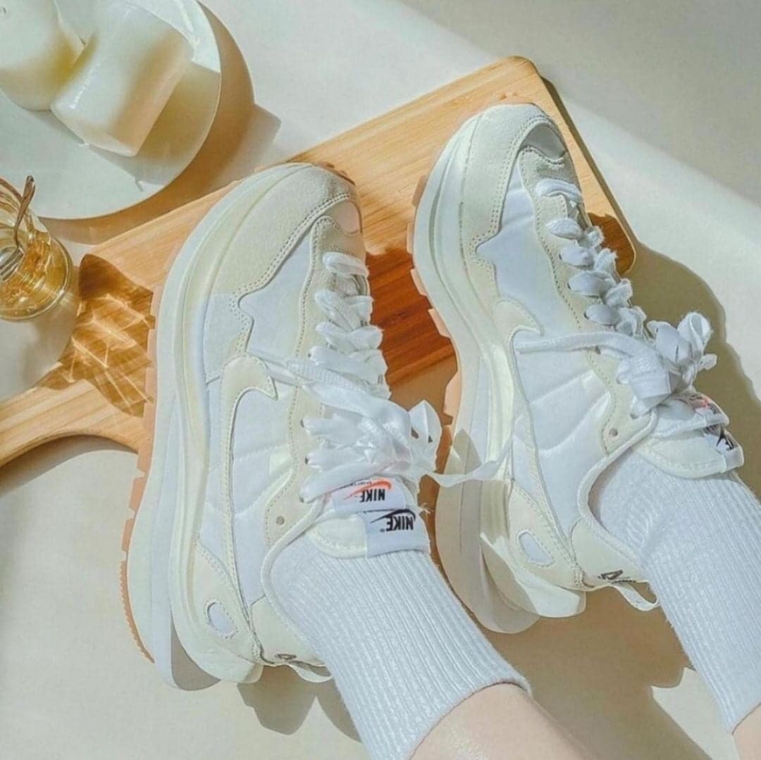 Nike x Sacai Vaporwaffle 淡奶油色 - HADNUS