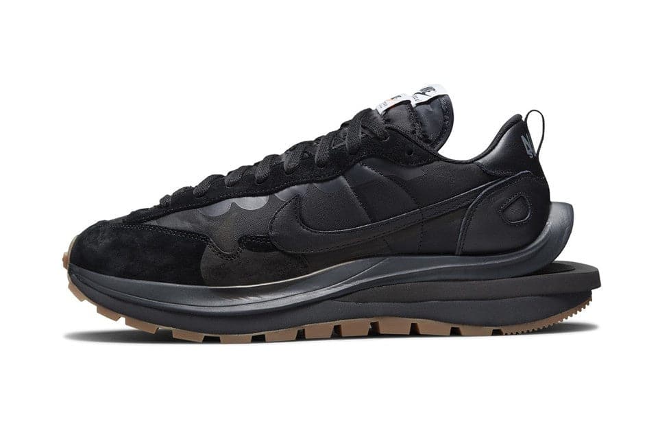 Nike x Sacai Vaporwaffle Black - HADNUS