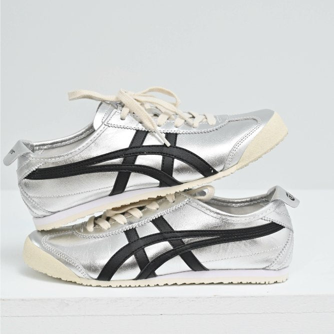 ONITSUKA TIGER MEXICO 66 銀黑色 - HADNUS