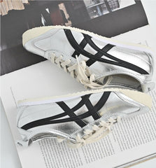 ONITSUKA TIGER MEXICO 66 銀黑色 - HADNUS