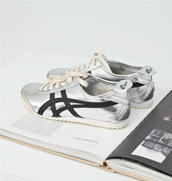 ONITSUKA TIGER MEXICO 66 銀黑色 - HADNUS