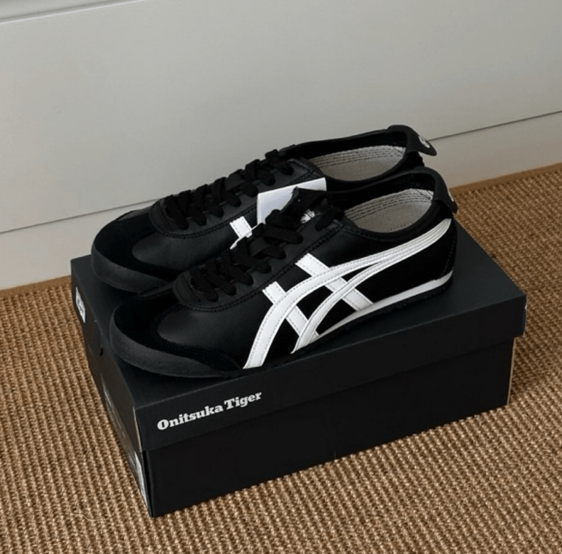 Onitsuka Tiger Mexico 66 Black white - HADNES