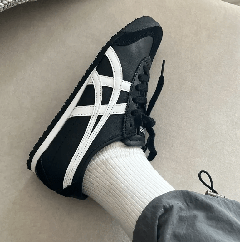 Onitsuka Tiger Mexico 66 Black white - HADNES